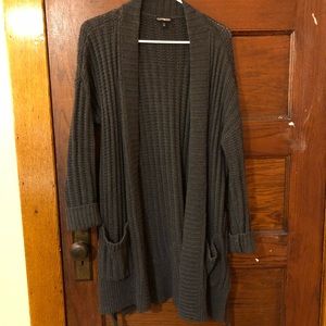 Express lace up cardigan